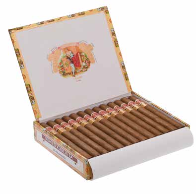 Sir Winston’s trademark Romeo y Julieta cigar and its shorter cousins