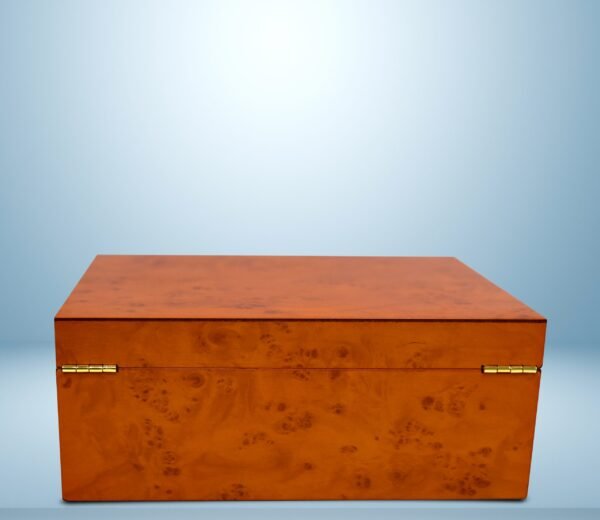 Burl Wood Veneer Humidor