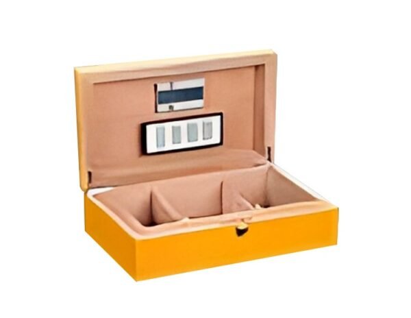 Yellow & Black Humidor