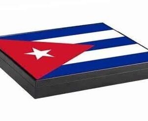 Cuban Flag Humidor