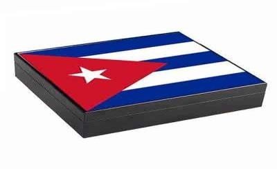 Cuban Flag Humidor