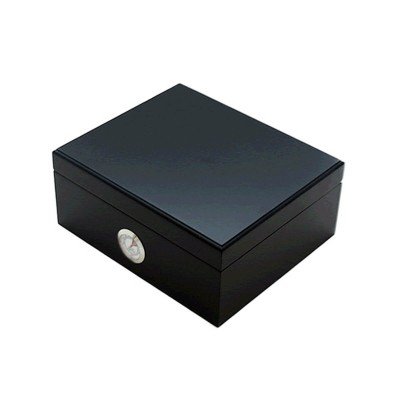 Black Humidor Set