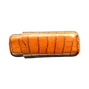 Leather cigar case – 2 fingers
